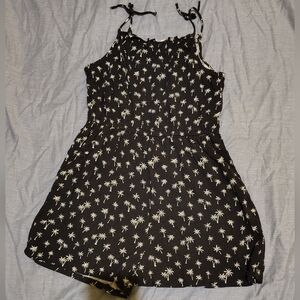 H&M Monochrome Floral Dress